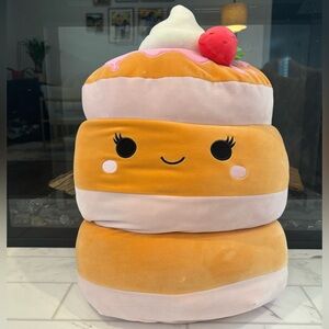Pancake squishmallow 19.5" Large Squishmallows - no tags, used, great condition